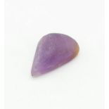 160CTS NATURAL AMETHYST, FANCY CABOCHON. COMES COMPLETE WITH GLI CERTIFICATION.