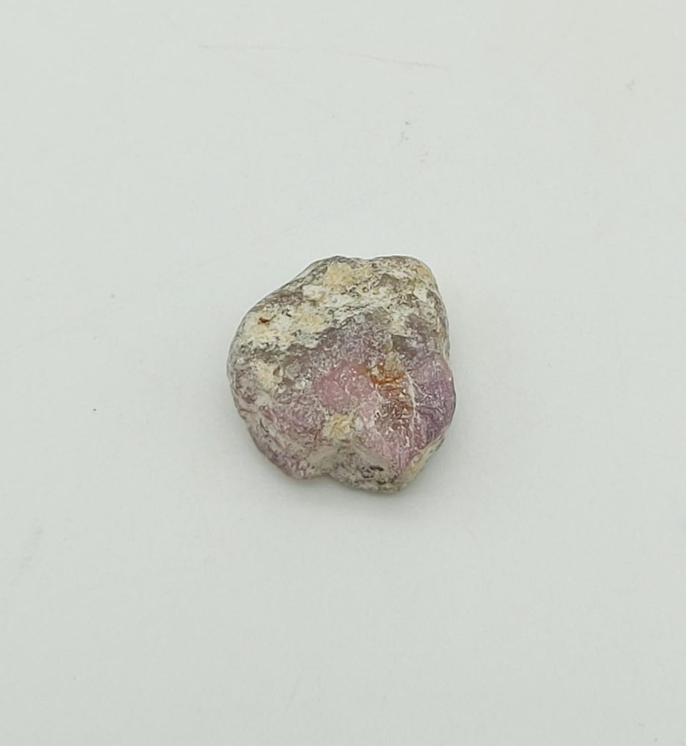 21.61CTS NATURAL RUBY ROUGHCUT. COMES WITH IGLI CERTIFICATION.