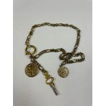 Vintage pocket watch chain