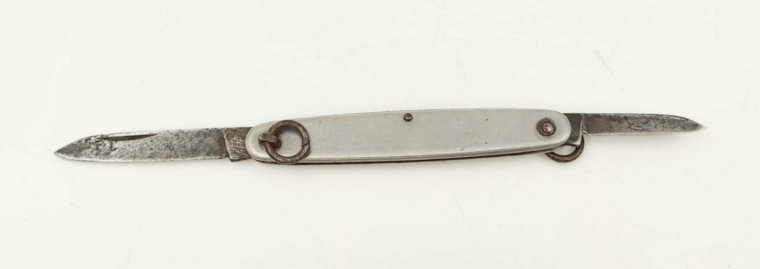 5 Vintage Stainless Steel Penknives, 4 Sheffield made and 1 German Made - Image 6 of 19