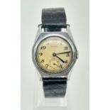 A Vintage Sapho Chronograph Unbreakable Watch! Works but temperamental so A/F