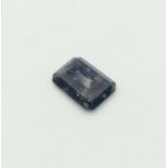 27.60CTS NATURAL BLUE SAPPHIRE, RECTANGULAR SHAPE. COMES WITH GLI CERTIFICATION.