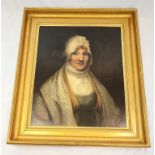 An 18th Century Oil on Canvas Portrait - Most likely related to lot 130. We are unsure of the artist
