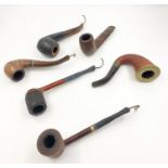 Six Vintage or Antique Pipes. A/F