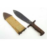 1917 Dated US Army ?Machine Gunners? Bolo Knife. These were the preferred knife of choice by the