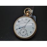 An Antique 9K Gold Benson Chronograph Pocket Watch. In good, clean condition and full working order.
