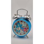 A Care Bears Double-Bell Alarm Clock. In working order.