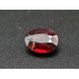 A 4.91ct Natural Hessonite Garnet in the Oval/Mixed shape. Come with ITLGR Certificate