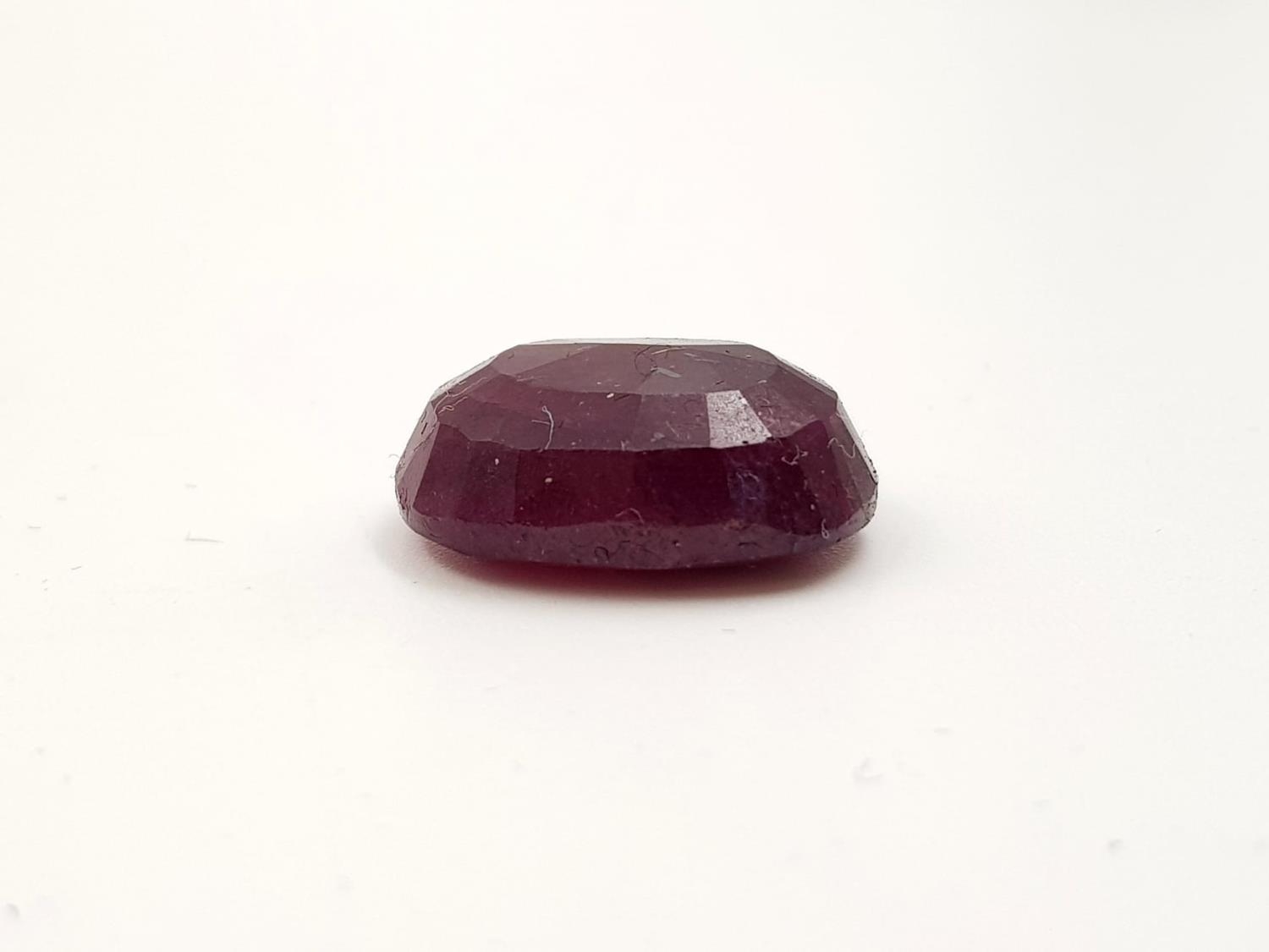 A 21ct Natural Ruby in a Oval Shape. Come with GLI certificate - Image 3 of 5