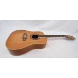 A Vintage Eko Italian Six String Full-Size Classical Guitar. As found. 108cm