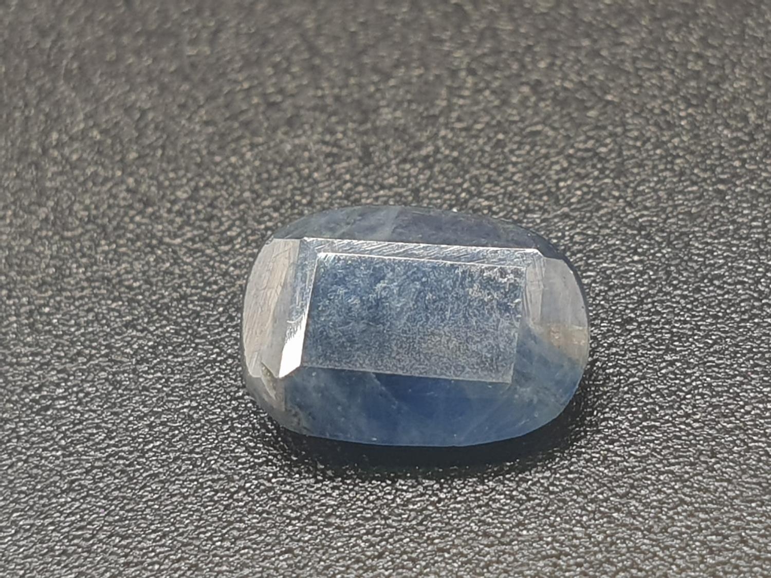 A Natural Blue Sapphire - 1.6ct. With Certificate.