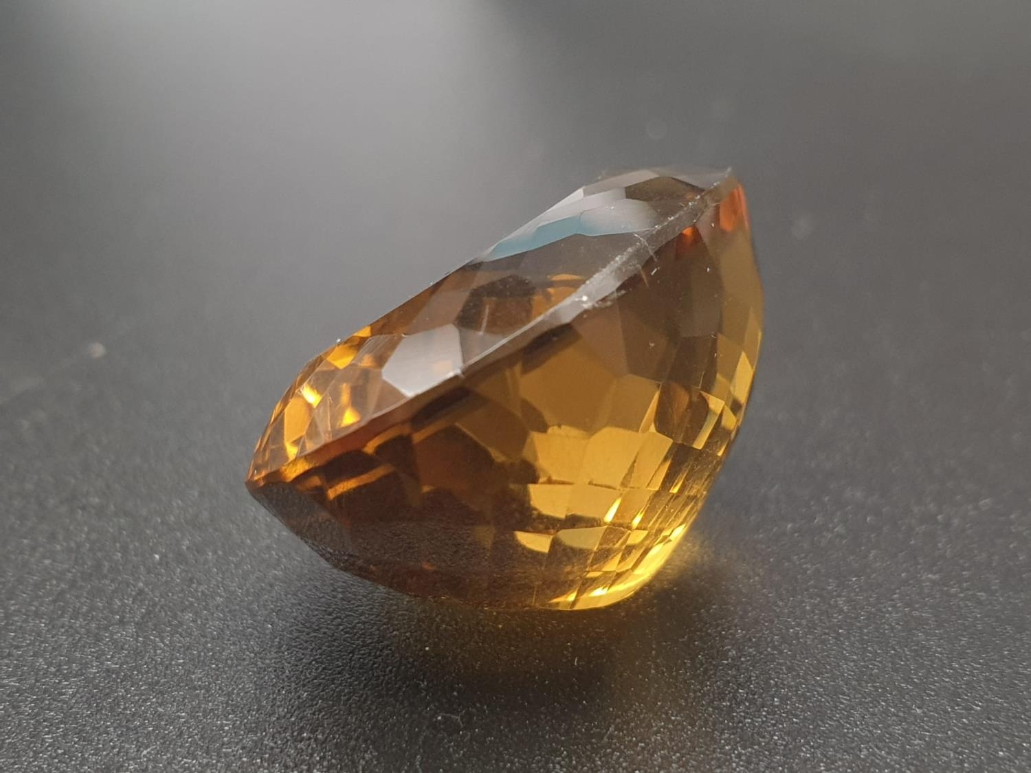 A 40.91ct Natural Bear Quartz AAA Grade in an Oval/Mixed shape. Come with ITLGR Cert - Image 3 of 5