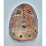 An Antique (19th Century) African Hand-Carved Ivory Passport Mask! Originates from The Lega Tribe of