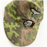 Waffen SS Cloth Tarnmutze (Camouflage Cap).