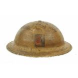 WW2 British 8th Army Desert Rats Helmet.