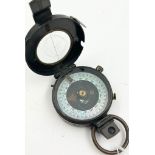 1918 Dated British Army Officers Compass. Maker E.R. Watts & Son, London.