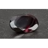 17.54ct Natural Pyrope-Almandine in the Oval mixed cut. Purplish Red Colour. Come with ITLGR