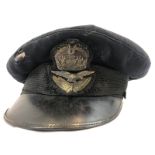 WW1 Royal Naval Air Service Officers Cap.