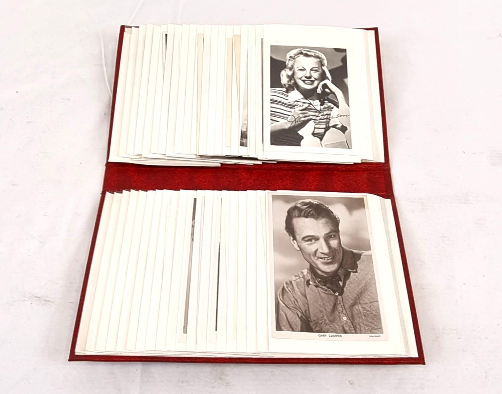 An Autograph Book Of Film Stars from the 1940s. Some are prints, some original - As found.