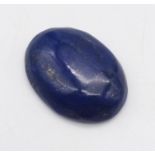 24.70ct Lapis Lazuli, Oval shape GLI certified