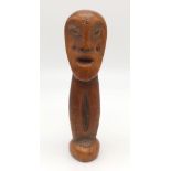 An Antique (mid 19th Century) Ivory Lega Congo Tribe Figure. 16cm. 237g.