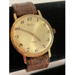 Vintage 1950/60s Gentlemans BENTIMA STAR wristwatch. Manual winding in full working order. Vintage