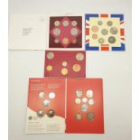 Four UK Uncirculated Coin Proof Sets - 1967, 1992, 1993 and 2011. All in their original protective