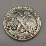 A Very Good Condition 1947 Walking Liberty Silver Half Dollar