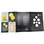A Royal Mint Uncirculated Emblems of Britain Coin Collection - As new, in original packaging.