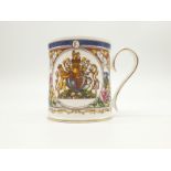 AN AYNSLEY BONE CHINA QUEENS GOLDEN JUBILEE YEAR MUG (2002)