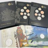 Set of three coin collections: 1 x 75 th Anniversary of the Battle of Britain 2015 UK 50p