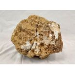 Two Immense Natural Quartz Crystal Geodes That Fit Together Perfectly! 24 x 26cm. Circumference -
