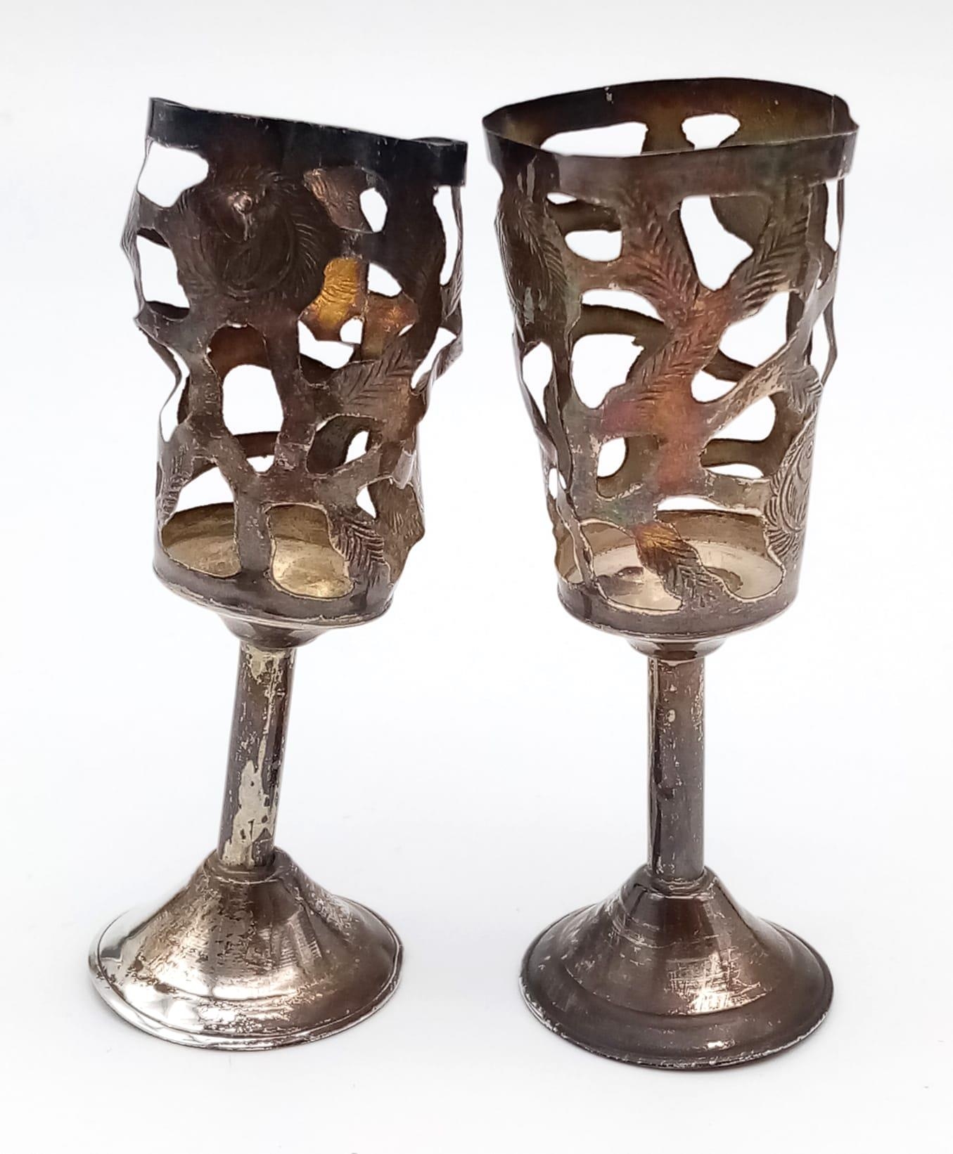 A Solid Silver Job Lot! To include: An Irish Georgian Milk Jug. Three early Birmingham vases. A - Image 20 of 25