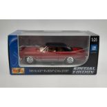 A MAISTO MODEL OF A 1965 BUICK "RIVIERA"GRAN SPORT, SPECIAL EDITION. APPROX 20cms IN LENGTH. AS