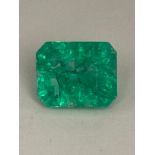 Natural Emerald 10.82 carats.