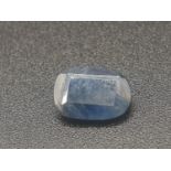 A Natural Blue Sapphire - 1.6ct. With Certificate.