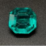 A 24ct Natural Emerald. Octagon-cut. Heat treated.