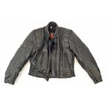 A Vintage Apache Leather Jacket. Good condition. Size 16.