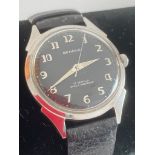Vintage 1950?s BENRUS Gentlemans wristwatch. Original United States production military style. Model