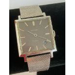Rare 1960?s SEKONDA wristwatch model number 157222 from the original Soviet production. Square