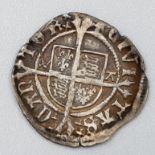 A Henry VIII Silver Hammered Halfgroat Coin. 1485 -1509. Please see photos for conditions. As found.