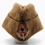 WW2 German R.A.D (Labour Corps) Side Cap.