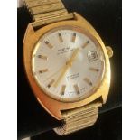 Gentlemans vintage 1970s MONTINE wristwatch, manual winding model in perfect working order,Having