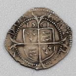 A 1561 Elizabeth I Silver Hammered Penny Coin. Please see photos for conditions. 0.44g. As found.
