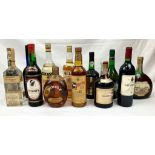Various Vintage Spirits and Liqueurs. Some very rare. Please see photos for complete inventory sheet