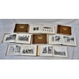 Eight Antique Volumes of the Illustrated War News Books. Good condition for age. 21 x 31cm