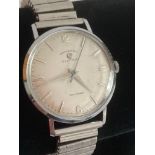 Vintage 1950/60s rare Grand Prix ?ELECTION? wristwatch. Manual winding with Swiss movement in silver