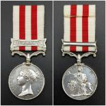 AN INDIAN MUTINY MEDAL 1857-58 WITH 2LUCKNOW AN INDIAN MUTINY MEDAL 1857/8 WITH "LUCKNOW" CLASP