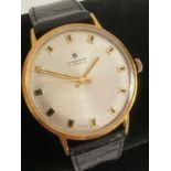 Vintage 1960?s JUNGHANS Gentlemans wristwatch, manual winding in full working order,17 jewels.