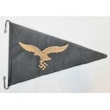 Nazi German Kriegsmarine Car Pennant 32cm length